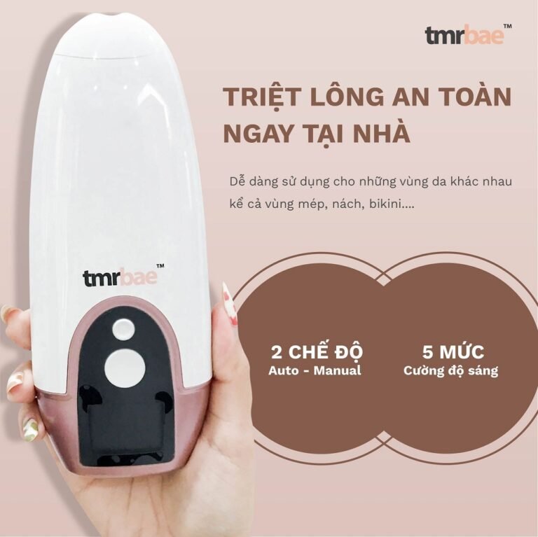 Máy triệt lông TMRBAE NAKED IPL hair removal CHÍNH HÃNG