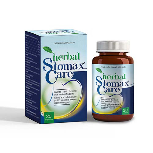Herbal StomaxCare: Giảm viêm loét Dạ dày - hinh 1