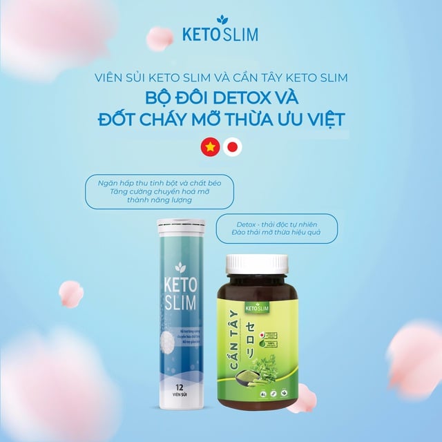 Keto Slim ra mắt bộ sản phẩm giảm béo & Detox Cần Tây - hinh 3