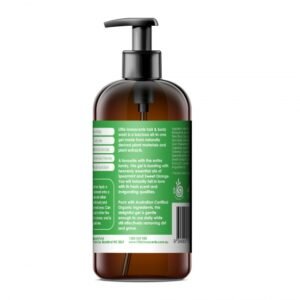 Sữa tắm gội toàn thân hữu cơ hương bạc hà - cam (500ml) - hinh 04