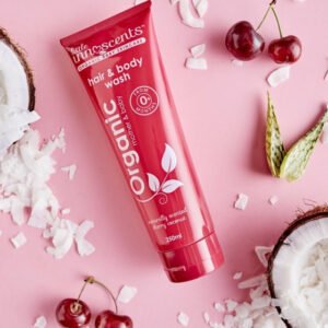 Sữa tắm gội toàn thân hữu cơ hương Cherry - Dừa - hinh 03