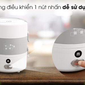 Hộp Hâm Nóng Thức Ăn Mishio MK182 Inox 304 - hinh 09