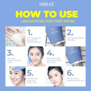 Máy rửa mặt sóng âm MIRAE - hinh 09