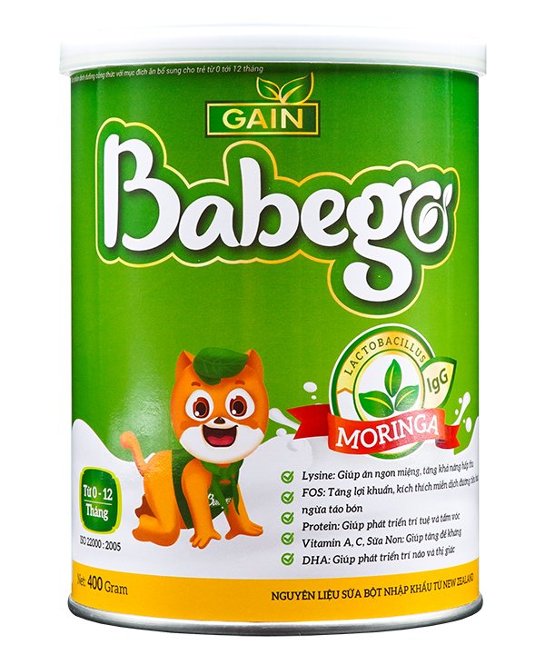Sữa Babego (0 - 12 Tháng) 400g - hinh 01