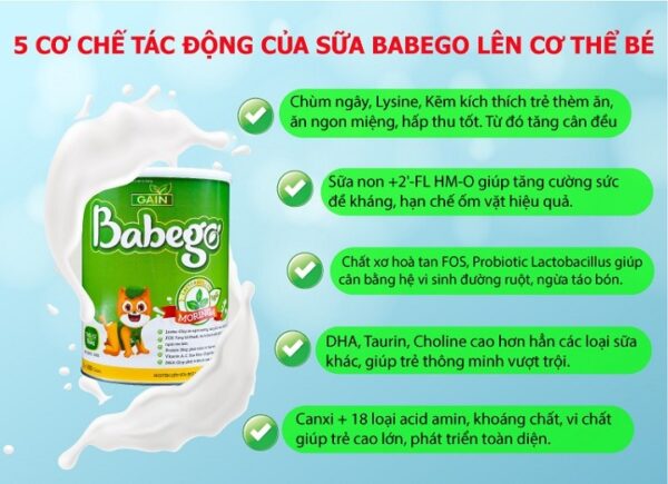 Sữa Babego (0 - 12 Tháng) 400g - hinh 03