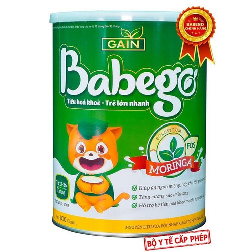 Sữa Babego (12 – 36 Tháng) 800gr - hinh 01