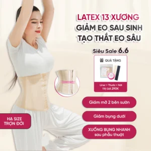 Đai nịt bụng Latex Slim 102 13 Xương VIETCORSET