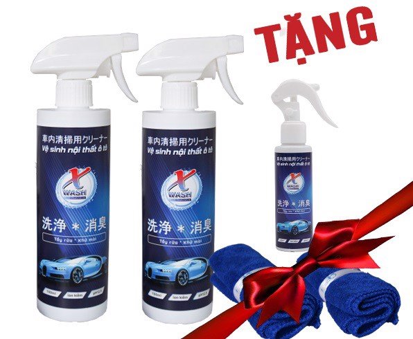 Xịt tẩy rửa diệt khuẩn Ô tô - Xwash For Car - hinh 012
