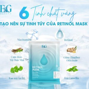 Mặt nạ retinol mask E&G Beauty hộp 3 miếng - hinh 02