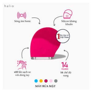 Máy rửa mặt Halio - eshopkhoedep09