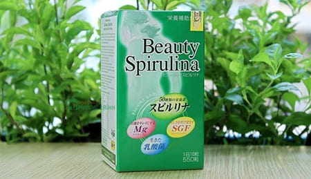 Tảo xanh beauty Spirulina Nhật Bản -hinh02