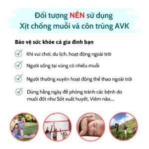 Xịt chống muỗi và côn trùng đốt AVK Amuldy-S 60ml - hinh 06