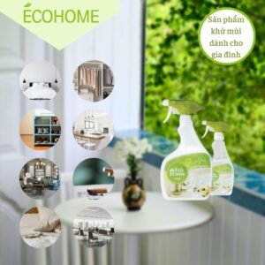 Xịt khử mùi Ecohome 900ml - eshop 03