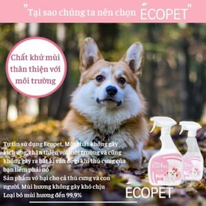 Xịt khử mùi thú cưng ECOPET - eshopkhoedep06