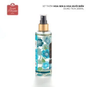 Xịt thơm cơ thể (Body mist) Tesori d'Oriente Hoa sen và hoa muối biển hinh -3
