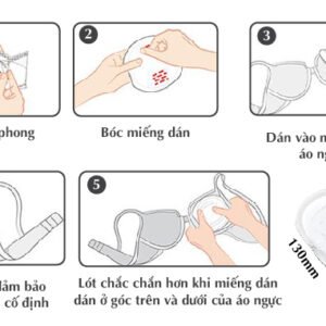 Hộp lót thấm sữa NUK hộp 60 chiếc - hinh 04