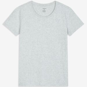 Áo T-shirt nữ trơn cổ tròn cotton - hinh01
