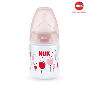 Bình sữa cảm biến nhiệt NUK PP 150ml núm ti silicone S1 -M - eshop04