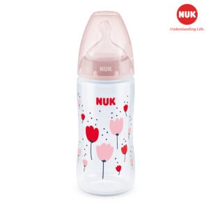 Bình sữa cảm biến nhiệt NUK PP 300ml - eshop03
