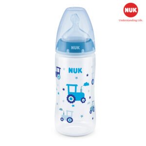 Bình sữa cảm biến nhiệt NUK PP 300ml - eshop05