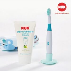 Bộ bàn chải và kem đánh răng NUK cho bé 3-36 tháng - hinh 04