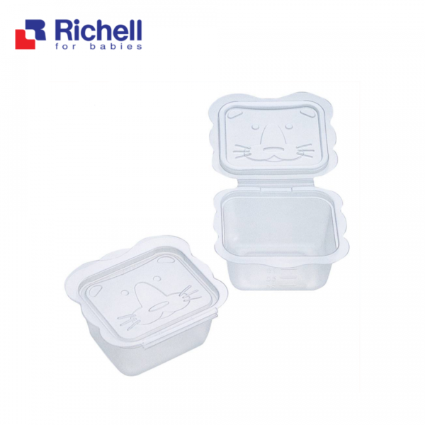 Bộ chia thức ăn 150ml (6c) Richell - hinh 01