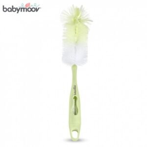 Chổi cọ bình và núm ty Babymoov (Xanh) - hinh 01