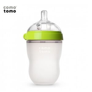 Comotomo - Bình Sữa Silicone 250ml - Xanh Lá - eshop01