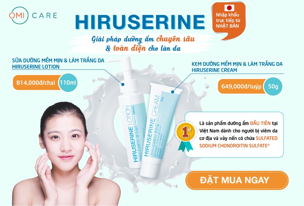 Kem dưỡng mềm mịn và làm trắng da Hiruserine Cream - hinh 01