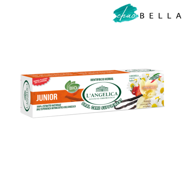Kem Đánh Răng Thảo Dược Dành Cho Bé Yêu L'angelica Toothpaste Junior 50ml -eshop01