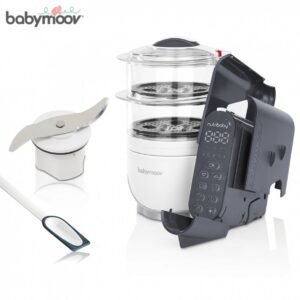 Máy xáy hấp đa năng Nutribaby 5in1 Plus Babymoov (Kem) - eshop02