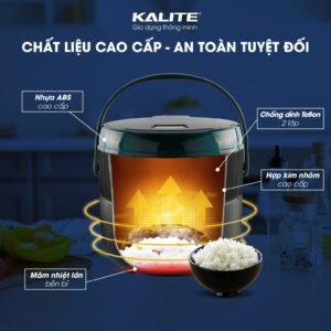 Nồi cơm điện Kalite KL 619 - hinh 04