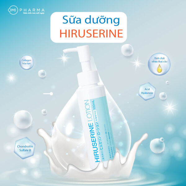 Hiruserine - Sữa dưỡng ẩm cho da Vảy Nến - eshop04