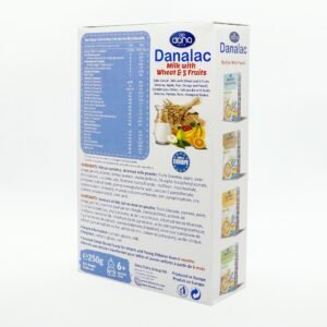 Bột ăn dặm DANALAC 5 vị Trái Cây, Lúa Mỳ và Sữa - hinh 03