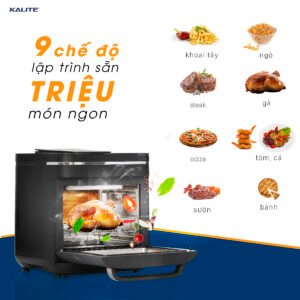 Nồi chiên không dầu KALITE STEAM X 15 Lít - hinh 05