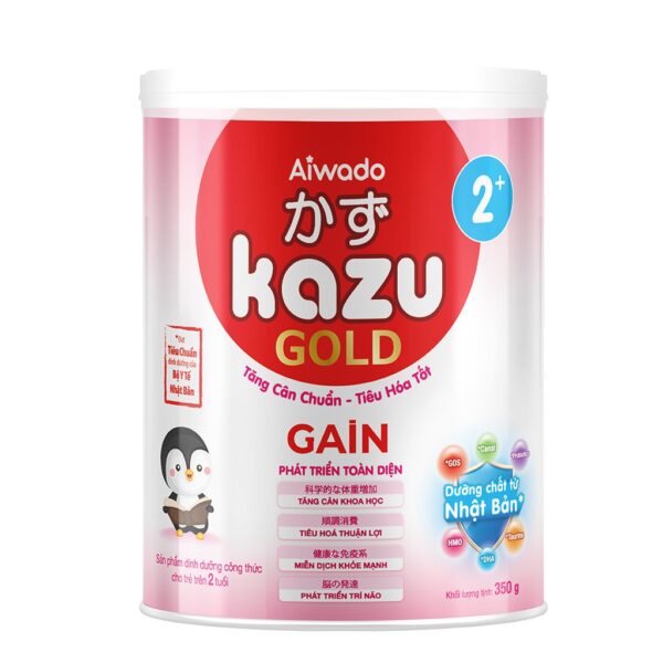 Sữa bột Aiwado KAZU GAIN GOLD 2+ 350g