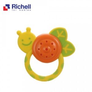 Xúc xắc gặm nướu ốc sên Richell - hinh -1