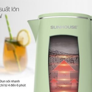 Ấm siêu tốc Inox 2 lớp 1.8L Sunhouse SHD1353 - hinh 05