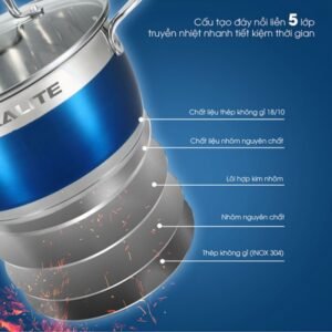Bộ nồi inox Kalite KL-336 - hinh 06