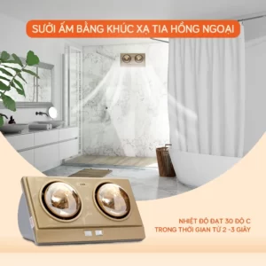 Đèn sưởi nhà tắm UNIE UE-122 - hinh 06