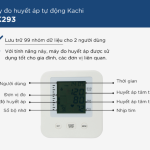 Máy Đo Huyết Áp Bắp Tay Kachi MK293 - hinh010