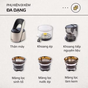 Máy Ép Hoa Quả Chậm Cao Cấp OLIVO SJ189 - hinh 017