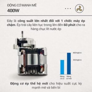 Máy Ép Hoa Quả Chậm Cao Cấp OLIVO SJ189 - hinh 09