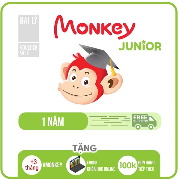 Monkey Junior - Tiếng Anh Cho Trẻ Mới Bắt Đầu - hinh 01