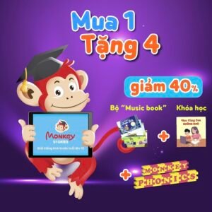 Monkey Stories - Giỏi Tiếng Anh Trước Tuổi Lên 10 - hinh 02