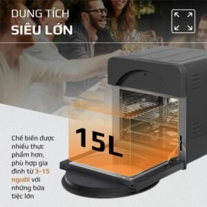 Nồi Chiên Không Dầu OLIVO AF15 - hinh 011