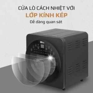 Nồi Chiên Không Dầu OLIVO AF15 - hinh 016