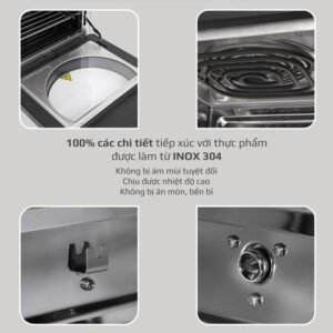 Nồi Chiên Không Dầu OLIVO AF15 - hinh 018