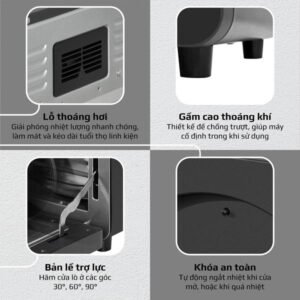 Nồi Chiên Không Dầu OLIVO AF15 - hinh 022