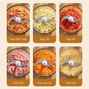 Máy Xay Thực Phẩm Đa Năng OLIVO FC21 - Dung Tích 2.1L - hinh 06